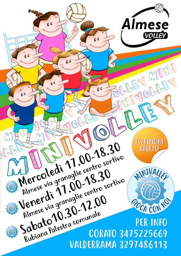 MINI VOLLEY PROJECT: Tre ore di Volley la settimana… così i bambini sono più agili e svegli