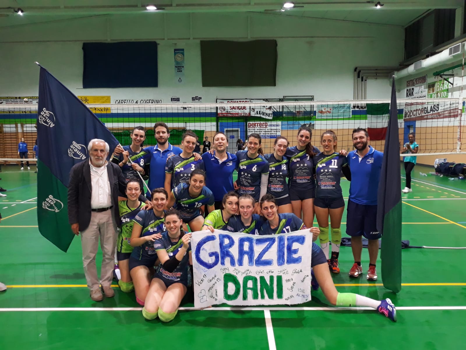 Serie C: Ultima vittoria stagionale contro il Teamvolley Biella, Almese saluta coach Giovale.