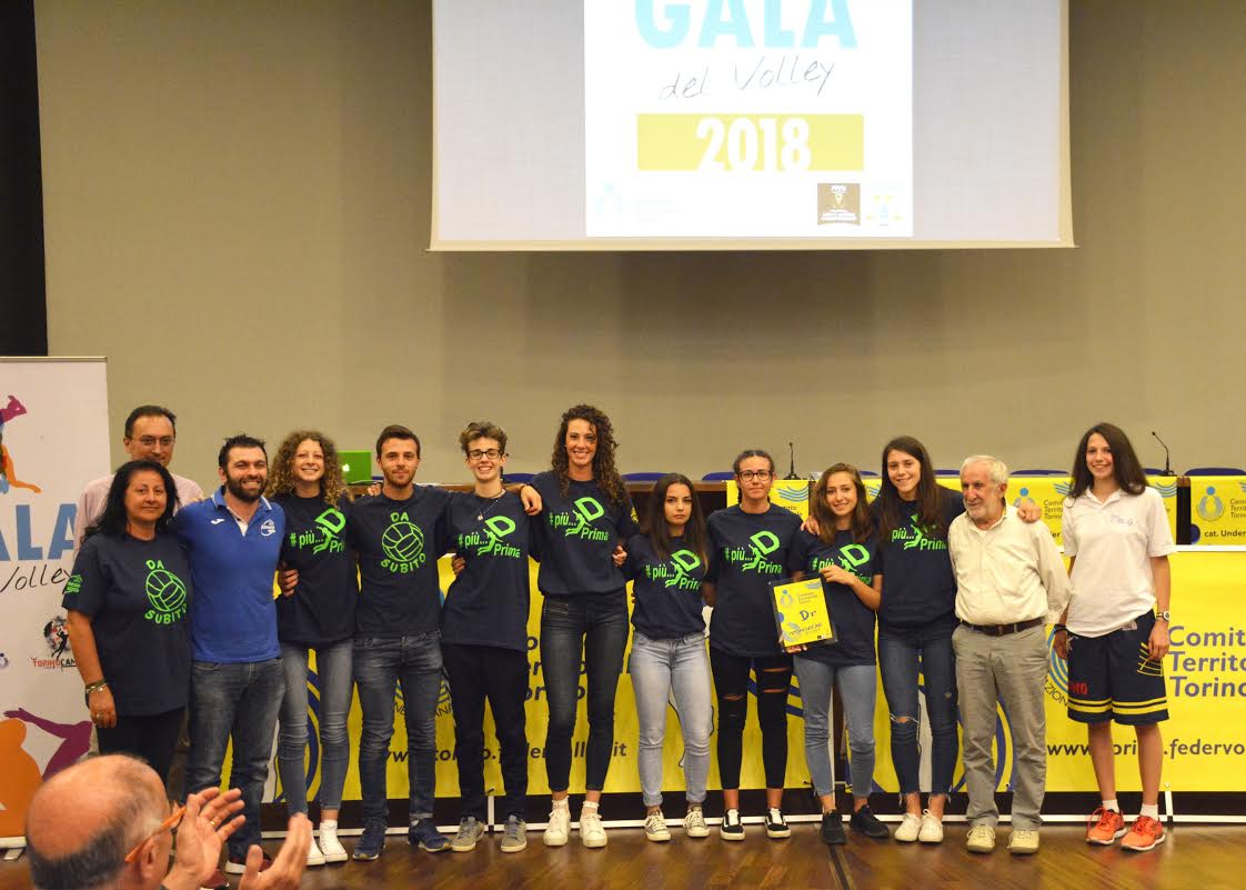 GALA’ DEL VOLLEY 2018 – PREMIATE LE RAGAZZE DI ANDREA BETTETO: #PIU'”D”PRIMA