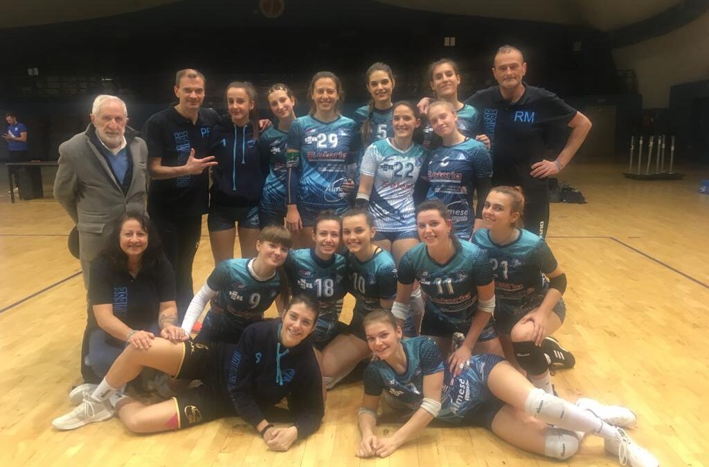 Serie C Regionale Femminile Girone ”A” –  13° e ultima Giornata di Andata – Campionato 2022 – 2023                                        LE RAGAZZE DELL’ ISIL VOLLEY ALMESE MASSI SONO CAMPIONESSE D’INVERNO!!!!