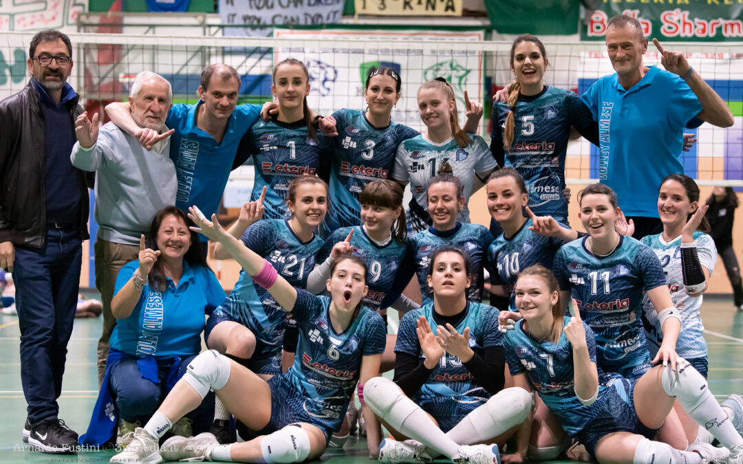 Serie C Regionale Femminile Girone ”A” –  23° e 24° Giornate di Ritorno – Campionato 2022-2023.               Che si incontri la diretta contendente al “titolo” che  l’ultima in classifica… contro l’ISIL VOLLEY ALMESE MASSI il risultato non cambia: breve racconto di due “3 a 0” per mantenere il primato in classifica!