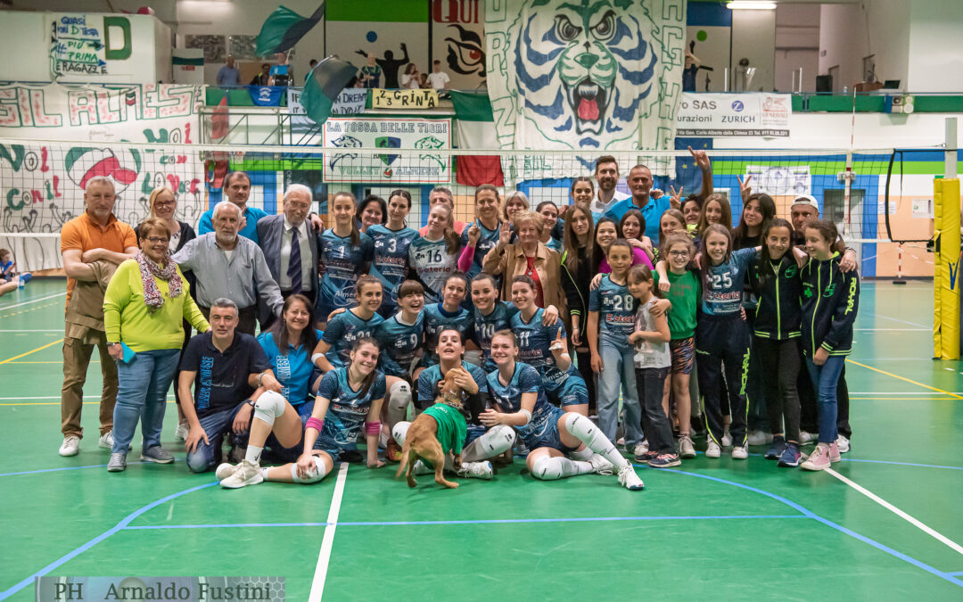 Serie C Regionale Femminile Girone ”A” –  26° Ultima Giornata (Ritorno) – Campionato 2022 – 2023            SALUTATE….. LA CAPOLISTA!                                                  E ORA TUTTE PRONTE PER LA DOPPIA SFIDA CONTRO L’A.D. ALESSANDRIA VOLLEY!